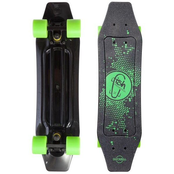 

Мини лонгборд Fish Skateboards 22 Зеленый Лого 57 см (Fcd117)