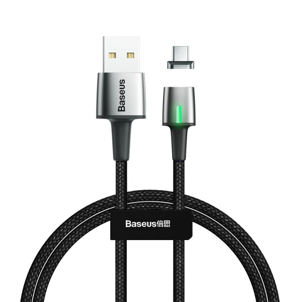 

Кабель магнитный Baseus Micro USB Zinc 1 м, черный