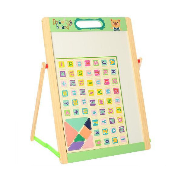 

Деревянная игрушка Мольберт MD 2140 (Зеленый)