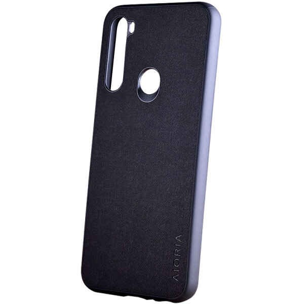 

Противоударный Защитный Термополиуретановый Чехол - Накладка AIORIA Textile для Xiaomi Redmi Note 8T Поликарбонатный / Тканевый / Черный