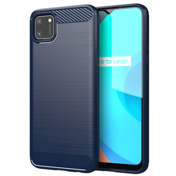 

Противоударный Защитный Чехол - Накладка Epik Slim Series для Realme C11 из Термопластичного Полиуретана / Минималистичный / Синий