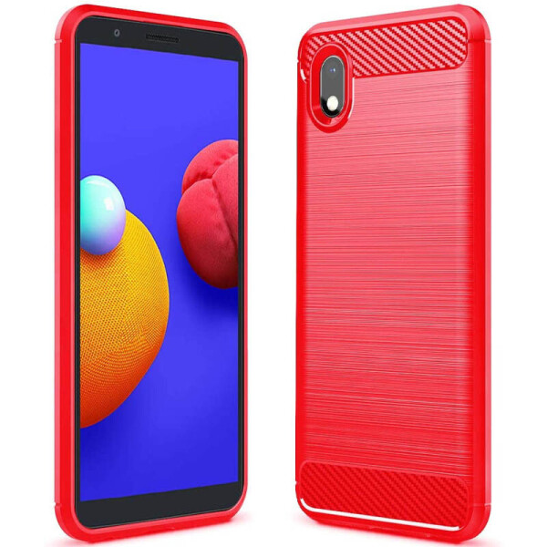 

Противоударный Защитный Чехол - Накладка Epik Slim Series для Samsung Galaxy M01 Core / A01 Core из Термопластичного Полиуретана / Минималистичный / Красный
