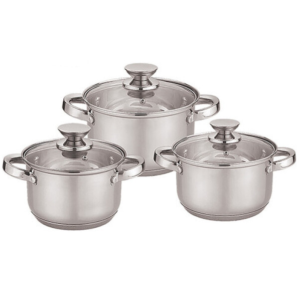 

Набор кастрюль с крышками Stenson MH-3507 3 шт