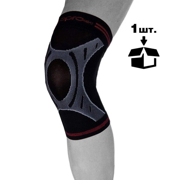 

Наколенник спортивный OPROtec Knee Sleeve TEC5736-XL Черный XL (3056)