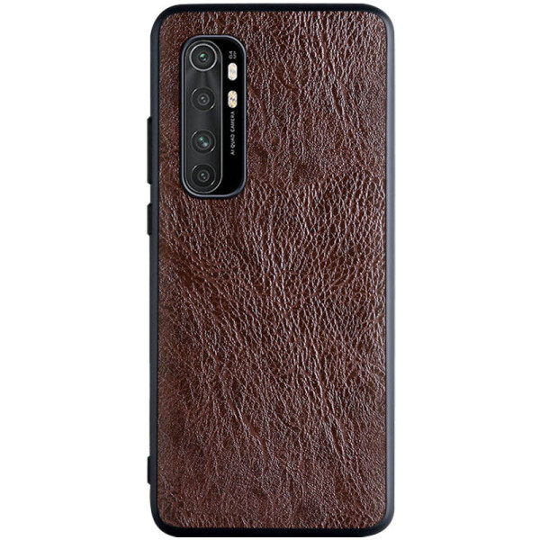 

Противоударный Защитный Кожаный Чехол - Накладка Epik PU Retro classic для Xiaomi Mi Note 10 Lite Термополиуретановый / Фактурный / Темно-коричневый