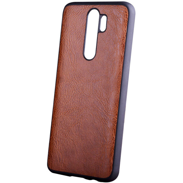 

Противоударный Защитный Кожаный Чехол - Накладка Epik PU Retro classic для Xiaomi Redmi 9 Термополиуретановый / Фактурный / Коричневый