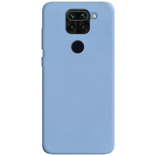 

Противоударный Защитный Чехол - Накладка Epik Candy для Xiaomi Redmi Note 9 / Redmi 10X Силиконовый Термополиуретан / Матовый / Голубой / Lilac Blue