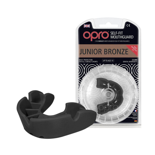 

Капа боксерская OPRO Junior Bronze Black (2975)