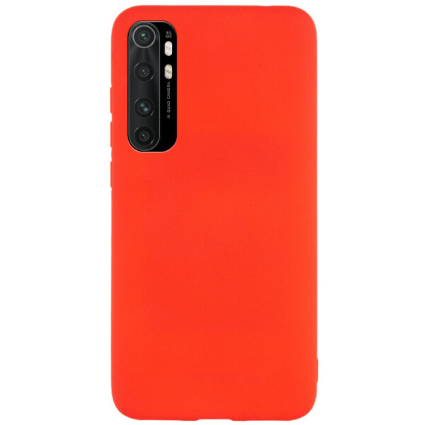 

Противоударный Защитный Чехол - Накладка Epik Candy для Xiaomi Mi Note 10 Lite Силиконовый Термополиуретан / Матовый / Красный