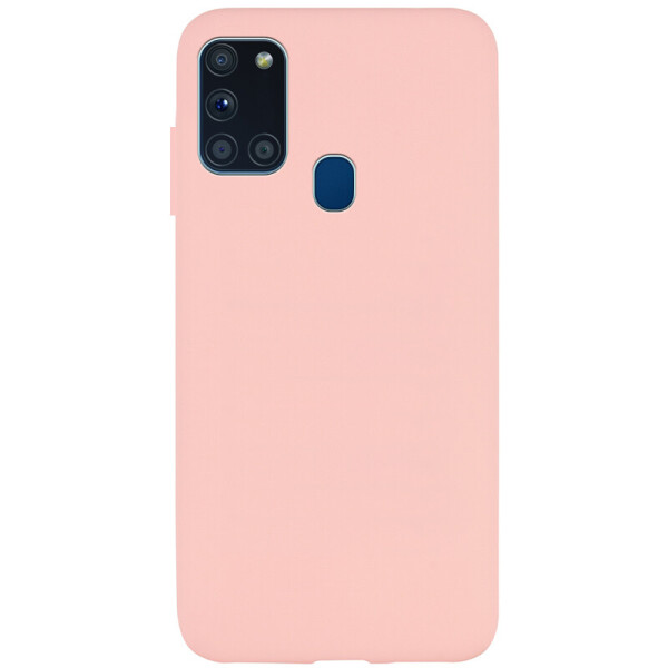 

Противоударный Защитный Чехол - Накладка Epik Candy для Samsung Galaxy A21s Силиконовый Термополиуретан / Матовый / Розовый