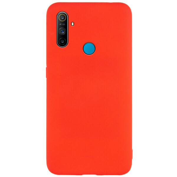 

Противоударный Защитный Чехол - Накладка Epik Candy для Realme C3 Силиконовый Термополиуретан / Матовый / Красный