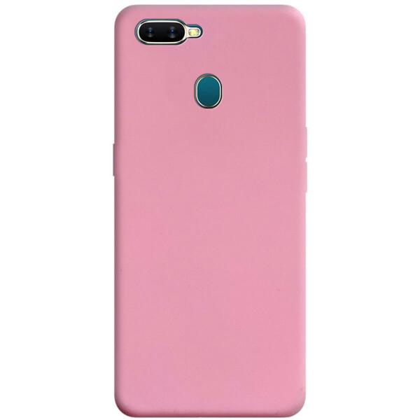 

Противоударный Защитный Чехол - Накладка Epik Candy для Oppo A5s Силиконовый Термополиуретан / Матовый / Розовый