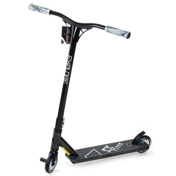 

Трюковый самокат Explore Spade DELUXE New Черный 110 мм (sx6331)