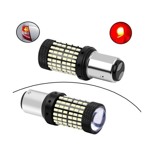 

LED 1157 BAY15D P21 лампа в автомобиль, 144 SMD, 1600 лм, белый