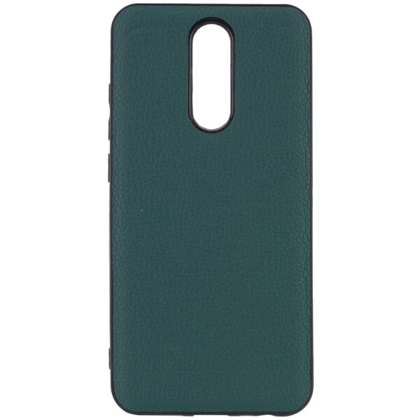 

Противоударный Защитный Кожаный Чехол - Накладка Epik Vivi series для Xiaomi Redmi 8 Термополиуретановый / Фактурный / Зеленый / Pine green
