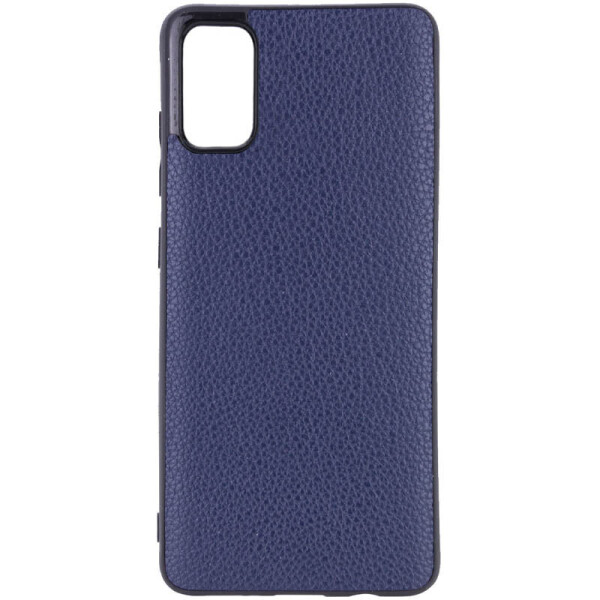 

Противоударный Защитный Кожаный Чехол - Накладка Epik Vivi series для Samsung Galaxy A41 Термополиуретановый / Фактурный / Синий