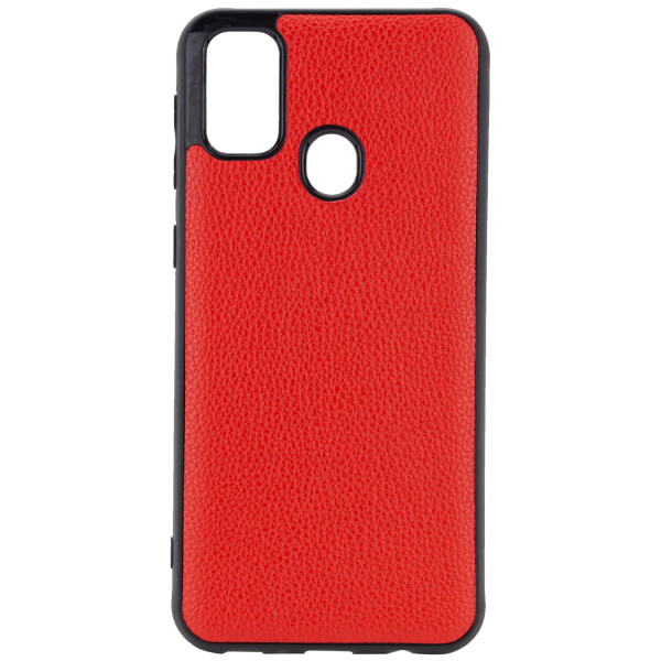 

Противоударный Защитный Кожаный Чехол - Накладка Epik Vivi series для Samsung Galaxy M30s Термополиуретановый / Фактурный / Красный