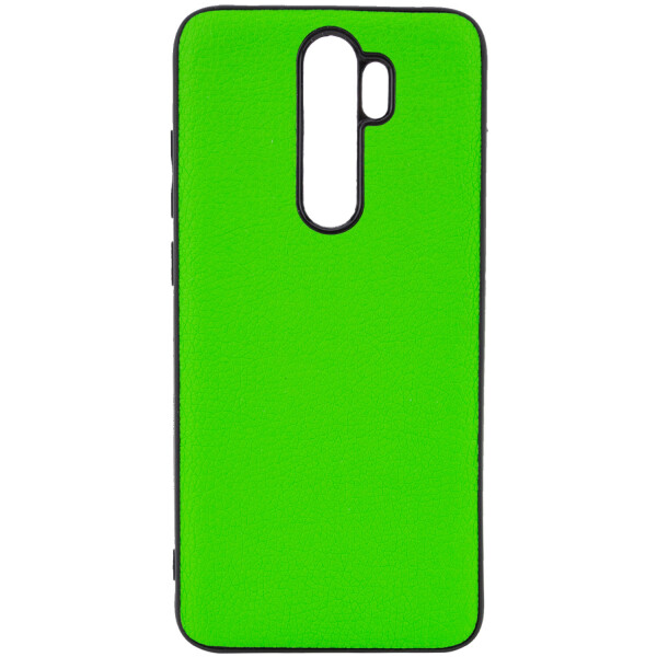 

Противоударный Защитный Кожаный Чехол - Накладка Epik Vivi series для Xiaomi Redmi 9 Термополиуретановый / Фактурный / Зеленый