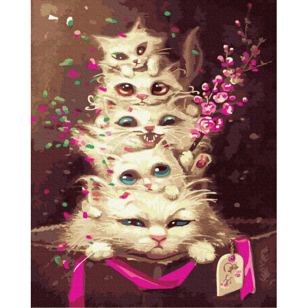 

Картина по номерам. Rainbow Art На голове GX30181-RA