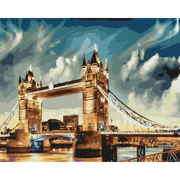 

Картина по номерам. Rainbow Art Тауэрский мост GX35864-RA