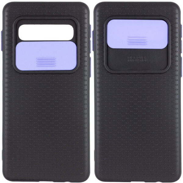 

Противоударный Защитный Чехол - Накладка Epik Camshield Black для Samsung Galaxy S10 Термополиуретановый / со Шторкой для Камеры / Черный / Сиреневый