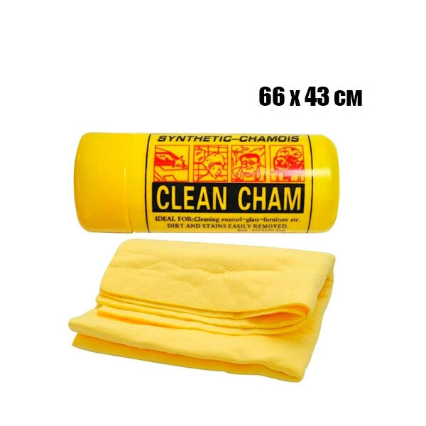 

Тряпка салфетка в тубе для автомобиля 66х43см синтетическая Clean Cham