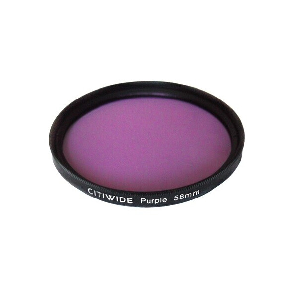 Акція на Цветной фильтр 58мм фиолетовый, CITIWIDE від Allo UA