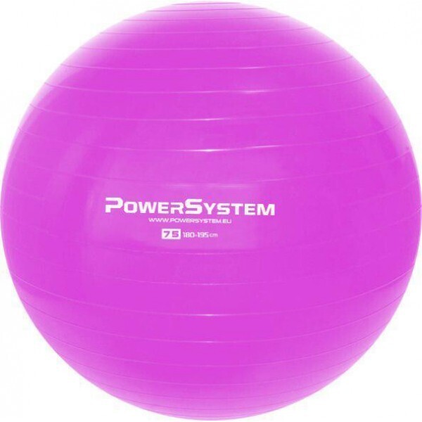 Акція на Фитбол Power System PS-4013 Pro Gymball 75 cm Pink (3048) від Allo UA