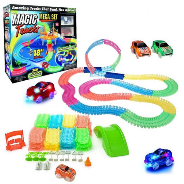 

Гоночная трасса светящийся трек Magic Tracks 360 деталей (1244)
