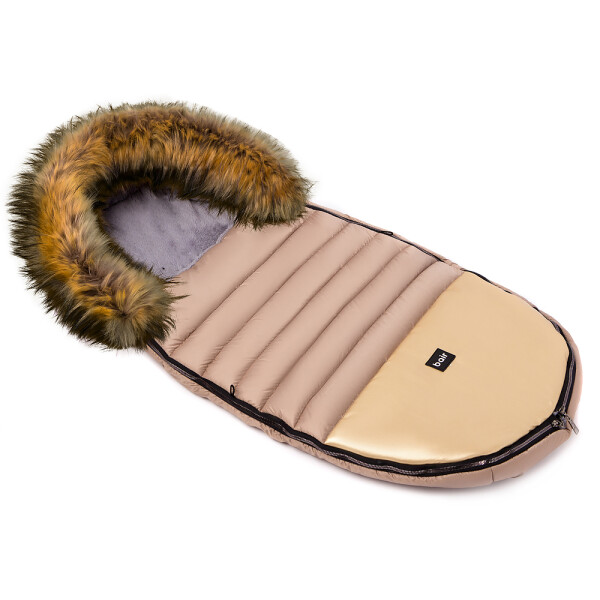 

Зимний конверт Bair Polar premium капучино - золотая кожа