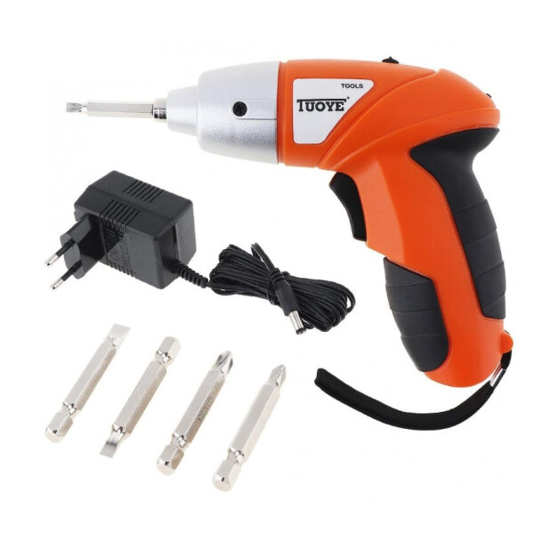 

Отвертка Tuoye Cordless Screw с 4я битами