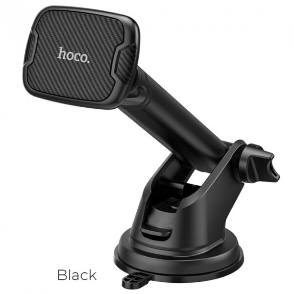 

Автодержатель для телефона Hoco магнитный на дефлектор Sagittarius Series Double Air Outlet Magnetic CA67 Black
