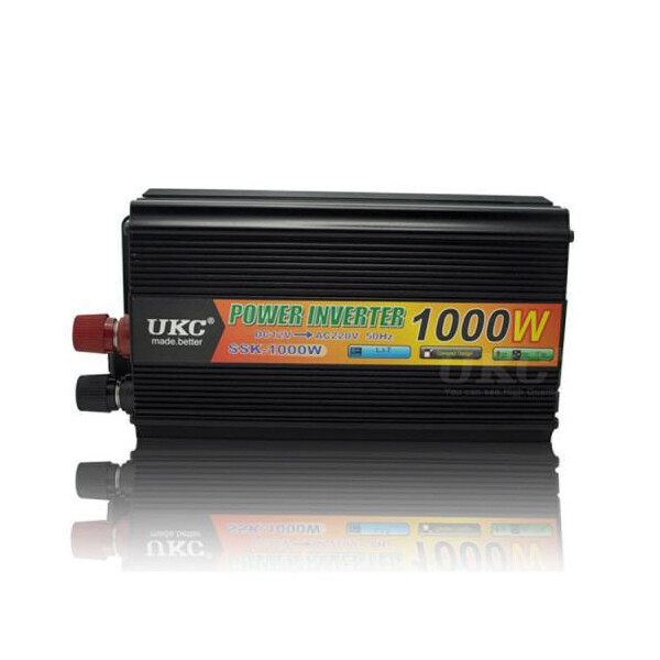 

Преобразователь инвертор UKC 12V-220V 1000W