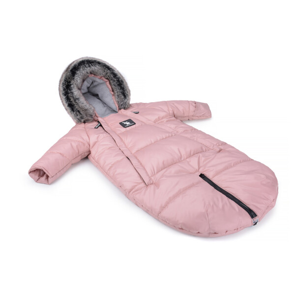 

Зимний комбинезон - трансформер Cottonmoose Moose 0-6 M pink (розовая пудра)