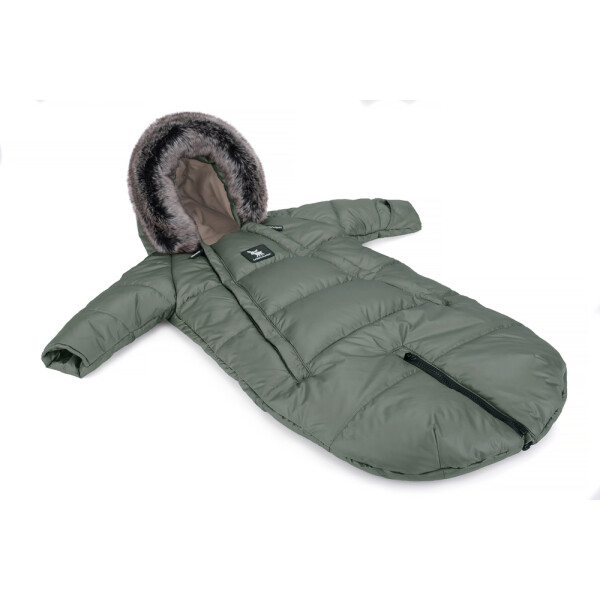 

Зимний комбинезон - трансформер Cottonmoose Moose 0-6 M jungle green (хаки)