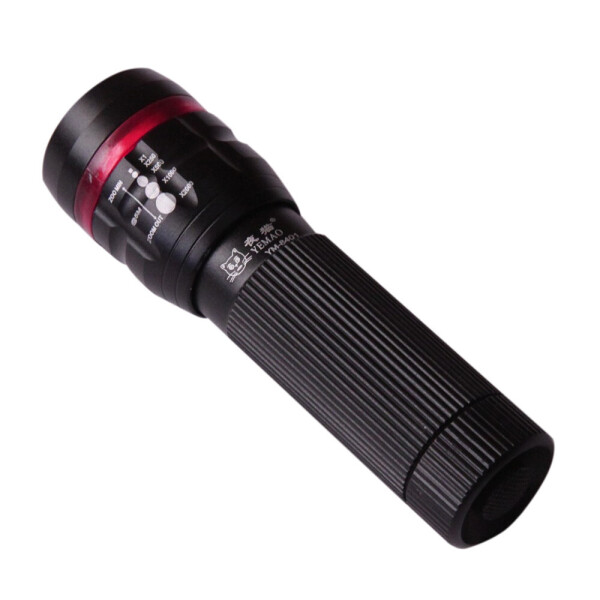 

Фонарик Bailong BL-8401 zoom Алюминий, красный