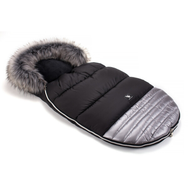 

Зимний конверт Cottonmoose Moose Shine silver (черный-серебро)