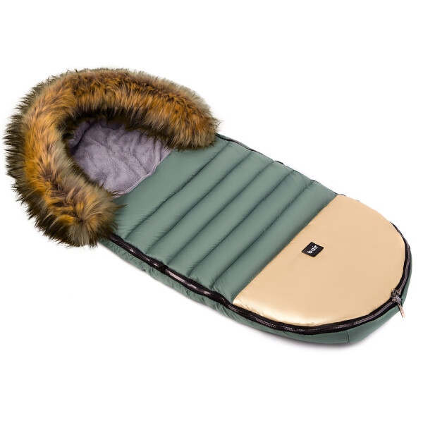 

Зимний конверт Bair Polar premium хаки - золотая кожа