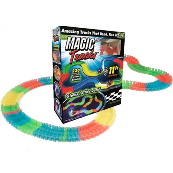 

Гоночная трасса конструктор MHZ FYD170205-B Magic Tracks, 220 деталей