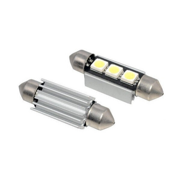 

LED C5W C10W CANBUS 39мм лампа с обманкой, 3 SMD