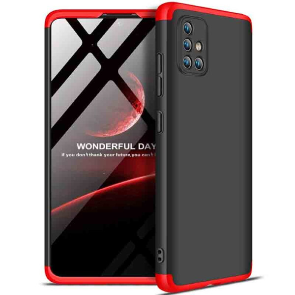 

Противоударный Защитный Чехол - Накладка GKK LikGus для Samsung Galaxy A51 Покрытие 360 Градусов / Поликарбонатный / Черный / Красный