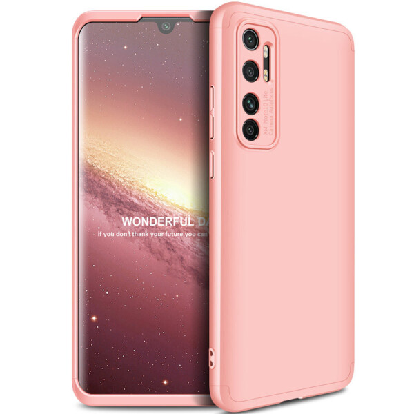 

Противоударный Защитный Чехол - Накладка GKK LikGus для Xiaomi Mi Note 10 Lite Покрытие 360 Градусов / Поликарбонатный / Розовый / Rose Gold