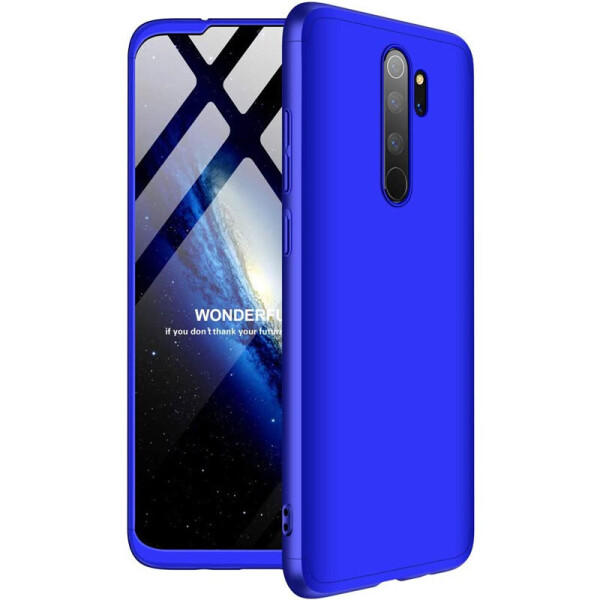 

Противоударный Защитный Чехол - Накладка GKK LikGus для Xiaomi Redmi Note 8 Pro Покрытие 360 Градусов / Поликарбонатный / Синий