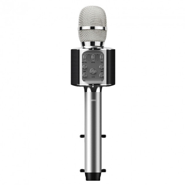 

Беспроводной Караоке Микрофон Колонка REMAX with Lights K05 5W, 1200mAh Silver