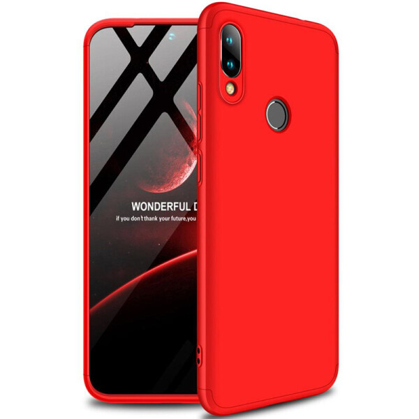 

Противоударный Защитный Чехол - Накладка GKK LikGus для Xiaomi Redmi Note 7 / Note 7 Pro / Note 7s Покрытие 360 Градусов / Поликарбонатный / Красный