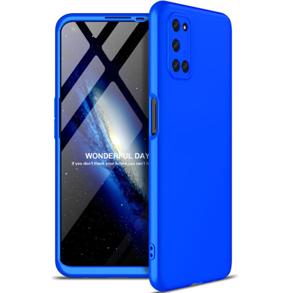 

Противоударный Защитный Чехол - Накладка GKK LikGus для Oppo A52 / A72 / A92 Покрытие 360 Градусов / Поликарбонатный / Синий