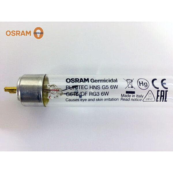 

Лампа бактерицидная Osram HNS 6WT5 G5 (378330)