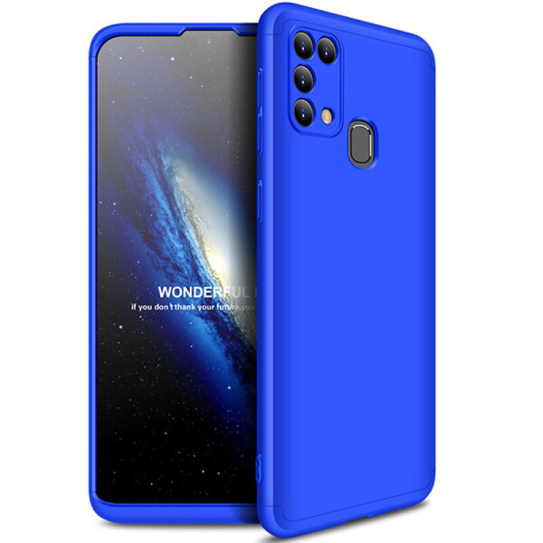 

Противоударный Защитный Чехол - Накладка GKK LikGus для Samsung Galaxy M31 Покрытие 360 Градусов / Поликарбонатный / Синий