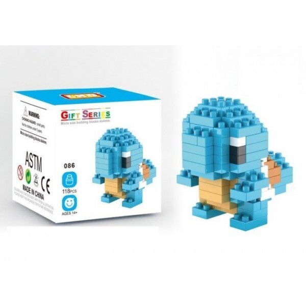 

Конструктор блочный LNO Покемон СКВИРТЛ Supretto (1686)