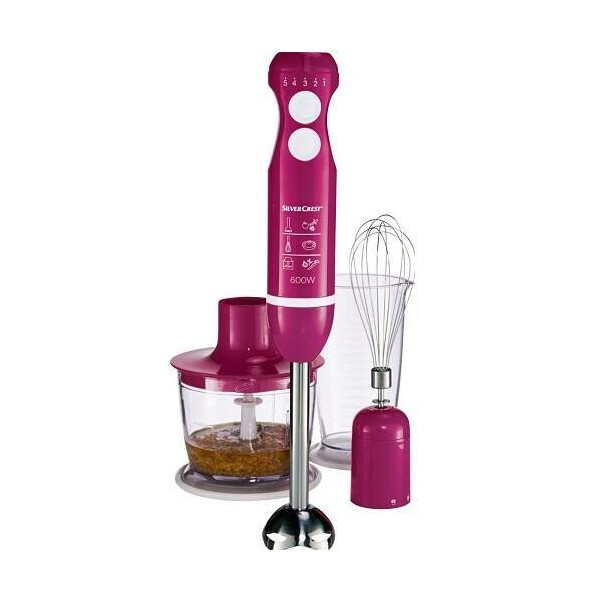 

Блендер - миксер - чоппер 600 Вт Silver Crest SSMS 600 C3 pink